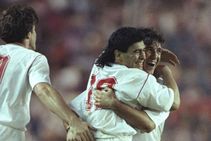 Sevilla V Bayern Munich Diego Maradona Super Cup