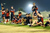 Ipl 2020 Animated Kohli Cheers On Rcb Bowlers During Yorker Challenger Watch