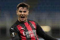 Milan Sparta Prague Europa League Zlatan Ibrahimovic Missed Penalty Rafael Leao Brahim Diaz