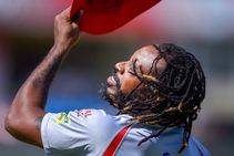 Ipl 2020 Will Never Go Down Without A Fight Gayle Shares A Picture Of Himself On A Hospital Bed