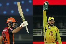Ipl 2020 Match 29 Srh Vs Csk Warner Dhoni Williamson Du Plessis Chase Milestones