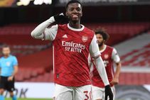 Arsenal 3 0 Dundalk Europa League Victory Eddie Nketiah Breakthrough