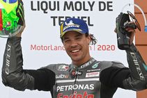 Motogp Franco Morbidelli Ease Magical Bubble Motorland Win