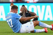 Lazio Inter Serie A Report Ciro Immobile Red Card