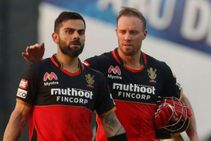 Ipl 2020 Rcb Vs Rr Highlights Virat Kohli Devdutt Padikkal Handhold Royal Challengers Bangalore