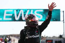 F1 2020 Lewis Hamilton Pole Position Portuguese Grand Prix