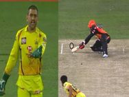 Ipl 2020 Csk Vs Srh Fearing Ms Dhoni S Rage Umpire Paul Reiffel Changed His Decision Say Twitterati
