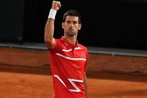 French Open 2020 Djokovic Battles Past Tsitsipas To Set Up Nadal Showdown