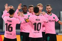 Juventus Barcelona Champions League Match Report Lionel Messi Ousmane Dembele