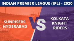 Ipl 2020 Srh Vs Kkr Match 35 Updates Sunrisers Hyderabad Kolkata Knight Riders