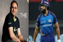 Ipl 2020 If Rohit Sharma Is Not Fit What Is He Doing In Mumbai Indians Dugout Asks Virender Sehwag