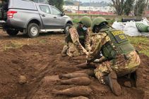 Roma Bomb Shock Wwii Devices Found At Training Ground