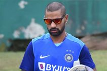 India In Australia Shikhar Dhawan Gets Ready For Australia Pace Attack