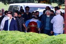 Diego Maradona Dies Funeral Ceremony