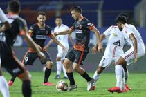 Isl 2020 Fc Goa Vs Northeast United Fc Sylla Angulo Score As Neufc And Goa Share Points