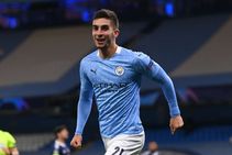 Man City Olympiacos Champions League Report Ferran Torres Gabriel Jesus Joao Cancelo Goals Pep Guardiola