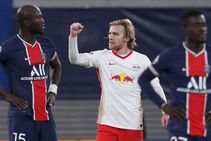 Rb Leipzig 2 1 Paris Saint Germain Forsberg Penalty Settles Key Group H Clash