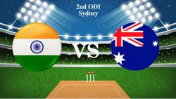 India Vs Australia 2nd Odi Live Score Updates Sydney