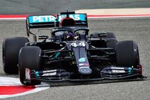 F1 2020 Seven Time Champ Lewis Hamilton Top Again Bahrain Practice
