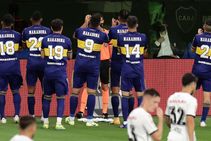 Boca Juniors Players Moving Diego Maradona Tribute Daughter Dalma