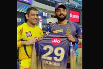 Ipl 2020 Ms Dhoni S Hilarious Response To Harsha Bhogle Reason Behind Players Taking His Jersey