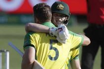 India Vs Australia 1st Odi Steve Smith Aaron Finch Make Hundreds As Aussies Make 374 