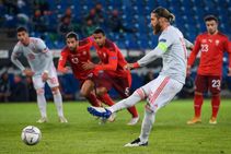 Switzerland Spain Nations League Report Sergio Ramos Misses Two Penalties Record Appearance