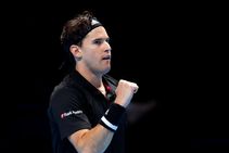 Atp Finals 2019 Finalist Thiem Outlasts Djokovic In Tense Semi