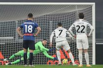 Juventus Atalanta Serie A Report Cristiano Ronaldo Misses Penalty