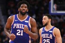 Joel Embiid Ben Simmons Lebron James Anthony Davis Lakers 76ers Howard Nba