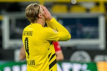 Erling Haaland Borussia Dortmund Striker Suffers Hamstring Injury