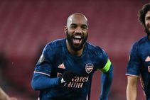 Alexandre Lacazette Ends Goal Drought In Arsenal 4 1 Win Over Rapid Vienna Europa League Group B