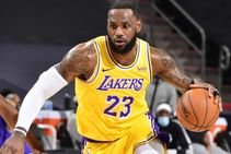 Lebron James Anthony Davis La Lakers Nba Phoenix Suns