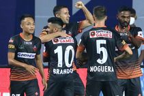 Isl 2020 21 Hyderabad Fc Vs Fc Goa Gaurs Leave It Late To End Year On A High