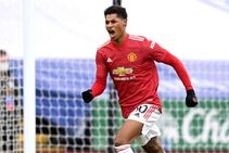 Solskjaer Man Utd Rashford Premier League Cavani