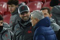 Jose Mourinho Irritated Jurgen Klopp Touchline Behaviour Liverpool Win