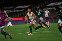 Palmeiras Santos Breno Lopes Clinches Dramatic Copa Libertadores Title