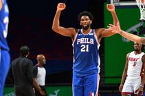 Joel Embiid 76ers Heat Nba Lakers Lebron James Rockets