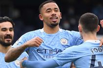 Manchester City 1 0 Sheffield United Gabriel Jesus Extends Leaders Advantage