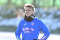 Odegaard Fighting Losing Battle With Messi Comparison Says Arsenal Boss Arteta