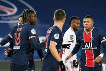 Paris Saint Germain Brest Ligue 1 Report Mauricio Pochettino First Win Moise Kean Scores Again