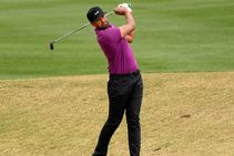 Tony Finau Three Way Tie Lead The American Express