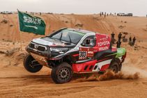 Dakar 2021 Yazeed Wins Stage Seven Peterhansel Extends Lead Over Al Attiyah