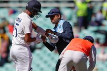 India Vs England 2nd Test Blow On Right Hand When Batting Keeps Pujara Away From Field On Day 