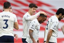 Man City Defeat Arsenal Raheem Sterling Early Goal Premier League Report