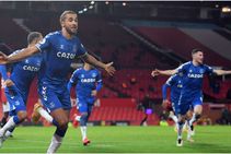 Man Utd V Everton Calvert Lewin Did Not Know If Dramatic Late Equaliser Would Stand