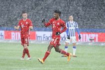 Hertha Berlin Bayern Munich Report Kingsley Coman Seals Win