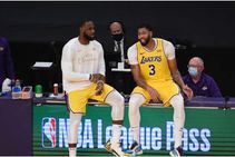 Lebron James Davis Lakers Nba Hawks