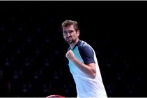 Marin Cilic Survives Match Point Singapore Tennis Opn