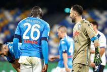 Napoli 0 0 Atalanta David Ospina Coppa Semi Remains Finely Poised